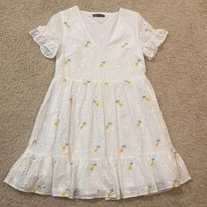 Eyelet dress